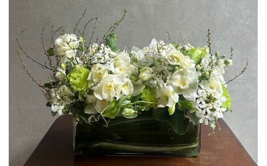 「MAKOTO OKUDOMI」オーダーメイドフラワーアレンジ 【お花 インテリア 雑貨 オーダーメイド お祝い 御礼 母の日 贈り物】