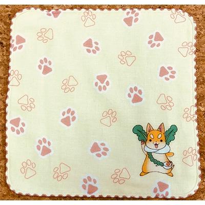 ふるさと納税 守口市 守口市ゆるキャラ　もり吉　ガーゼパイルハンカチ3枚セット |  | 02