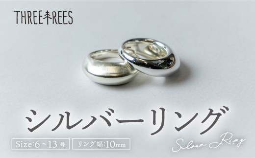 【日常のアクセントに】シルバーリング  LS-08  / マット / 11号