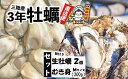 【ふるさと納税】むき身牡蠣 300g ＋ 殻付き牡蠣 2個 セット 3年牡蠣 横綱牡蠣の 吉田水産 [ かき カキ 大粒 むき身 殻付き 冷蔵 個数限定 数量限定 旬 料理 鍋 牡蠣鍋 アヒージョ カキフライ 牡蠣ご飯 ギフト プレゼント 贈答品 三陸 岩手 陸前高田 ]