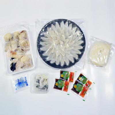 ふるさと納税 岡垣町 とらふぐフルコース【刺身菊盛・ちり鍋】鍋〆は米麺　たっぷり豪華2人前(岡垣町) |  | 03