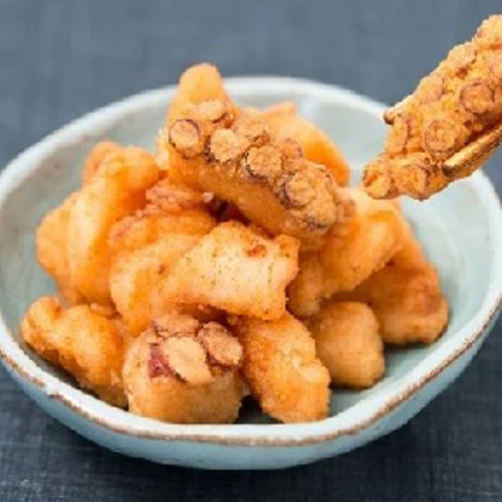 【お手軽】【12ヶ月定期便】たこ 唐揚げ (200g×2 真空パック)