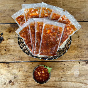 たこ七味 9パック【たこ 珍味 おつまみ キムチ 惣菜 海鮮 いかの塩辛 珍味 お取り寄せ 御中元 お中元 お歳暮 父の日 母の日 贈り物 日本酒 焼酎】【神奈川県小田原市早川】