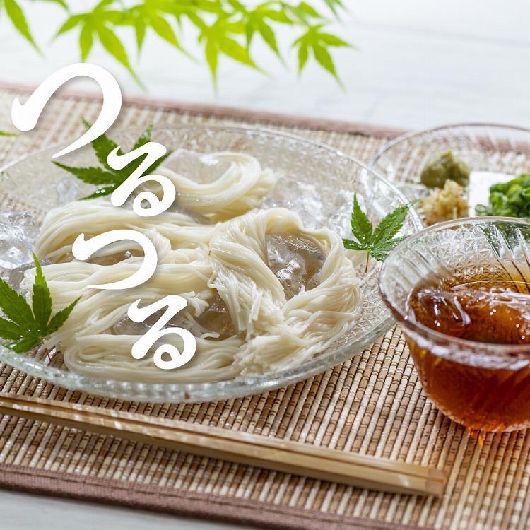 そうめん【創業136年】粉にこだわり！「今田製麺」老舗のギンギンそうめん、ひやむぎ～ん54人前セット（280g×計18把）