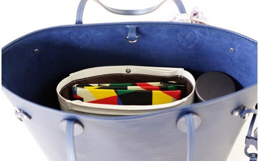 No.208-05 上質な日本製バッグインバッグ「ansac」（ブラウン）