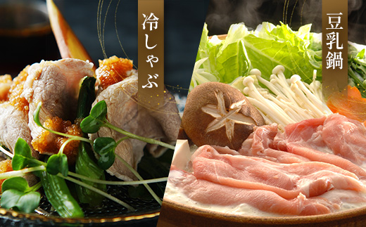 花の木農場 鹿児島県産 豚ロース しゃぶしゃぶ用 約1kg（500g×2パック）HK-5｜ 豚肉 ロース肉 精肉 しゃぶしゃぶ 冷凍 国産 お肉 冷しゃぶ 農福連携 鹿児島県 南大隅町 第2花の木ファ