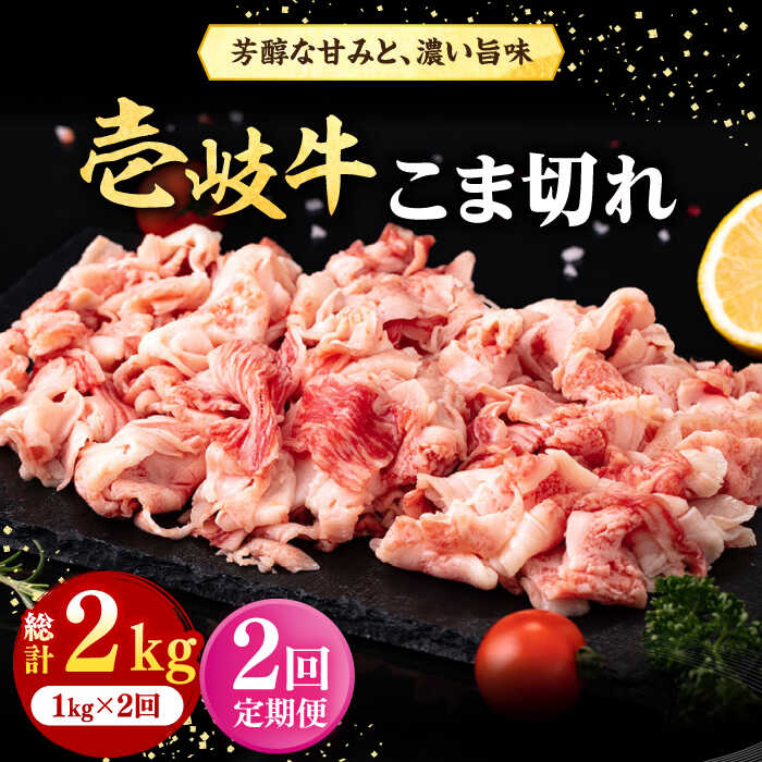 【ふるさと納税】【全2回定期便】 壱岐牛 こま切れ （バラ） 1kg《壱岐市》【株式会社イチヤマ】 肉 牛肉 細切れ 小間切れ BBQ 焼肉[JFE121]