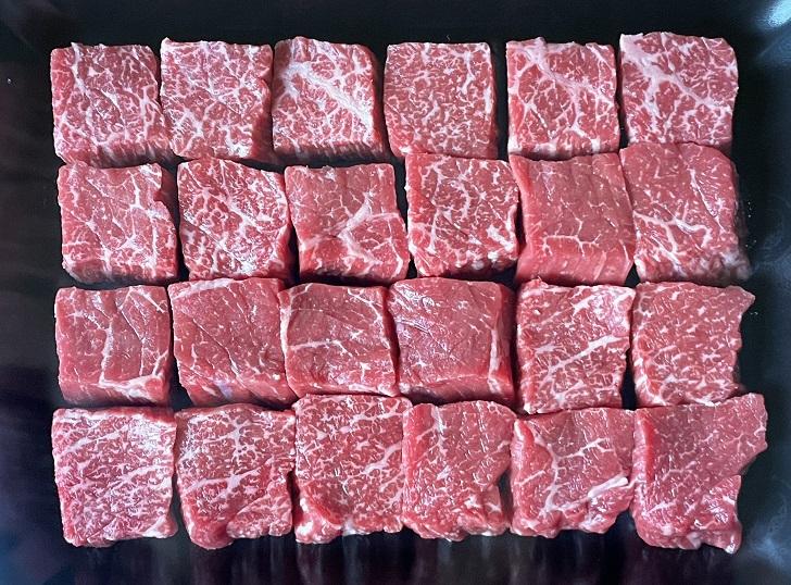プレミアム 佐賀牛 サイコロステーキ 500g：B230-001_イメージ3