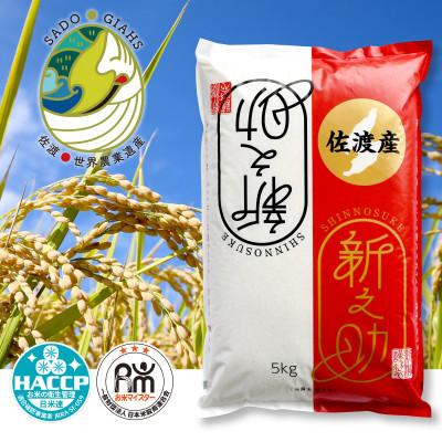 ふるさと納税 佐渡市 新潟県佐渡市 新之助 精米 5kg