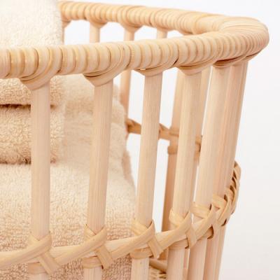 ふるさと納税 山形市 籐かご ハイルシリーズ Round-600【山形エクセレントデザイン賞受賞】 FZ25-968 |  | 01