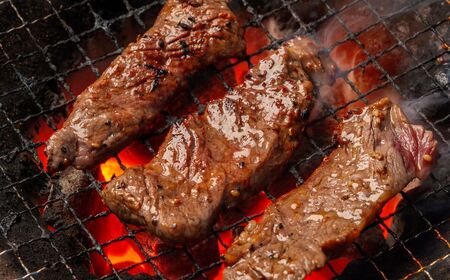 牛ハラミ味つき焼肉用 1kg (500g×2) MROBM003