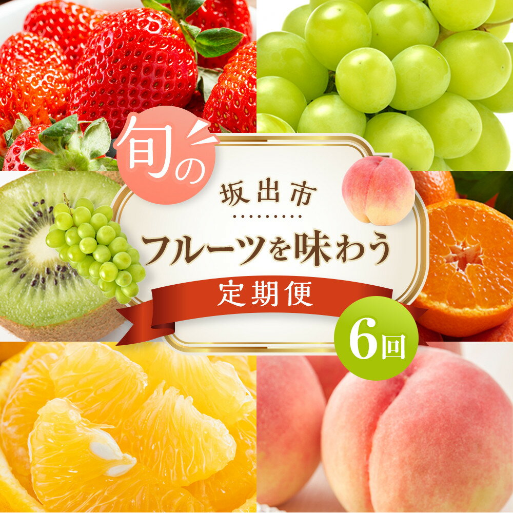 【ふるさと納税】坂出市「旬のフルーツを味わう6回」定期便 【発送月：2月・4月・7月・9月・11月・12月】
