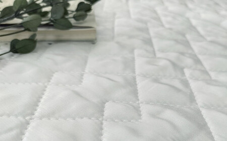 【グレー】シルキーコットン まくらパッドM【43×63cm】