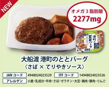【スピード発送】 大船渡港町のととバーグ 2種セット (デミグラス・てりやきソース) 10個セット ハンバーグ 
