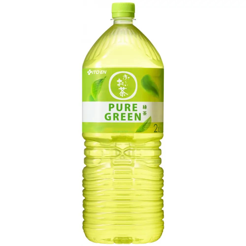 【3ヶ月定期便】伊藤園 おーいお茶 PURE GREEN 2L×6本