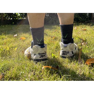 ふるさと納税 葛城市 スポーツ用厚手パイル地ソックス(足袋)★チャコールブルー　25〜27cm |  | 02