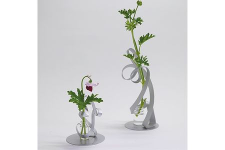 ALART〈アルアート〉　TWIST SLセット 花器　インテリア　花のフォルムに合わせ自在に形作れる花器　MOMA（NY近代美術館）選定品　通販サイト人気商品　リピーター多数 F7Z-224