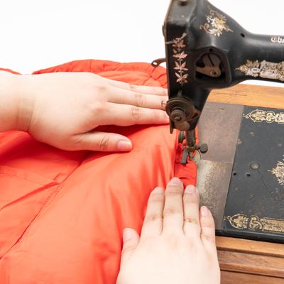 ふるさと納税 入間市 非常用羽毛コンパクト寝袋　オレンジ |  | 03