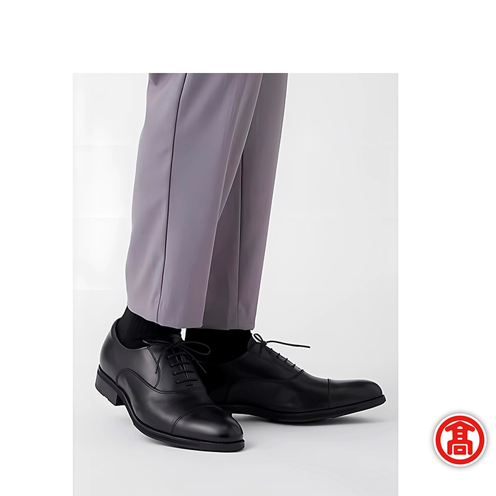 ＜ランウォーク＞ゴアテックスメンズビジネスシューズ WR819P(ブラック×25.5cm)【T-SAK-AA1-D】【米子高島屋選定品】