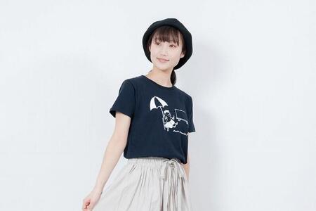 《0》【KEYMEMORY鎌倉】GrenouilleイラストTシャツ NAVY