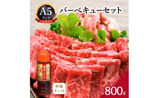 
                  バーベキューセット 伊万里牛 モモ 鶏肉 約800g 002-J2664
                