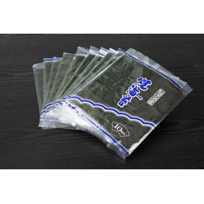 ふるさと納税 南知多町 南知多町師崎産 海苔 100枚(10枚×10袋) 全形 焼のり 家庭用 |  | 01