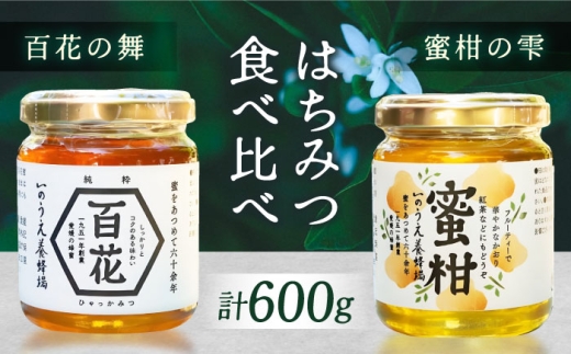 はちみつ 瀬戸内の恵み 百花蜜＆蜜柑蜜詰め合わせセット（各300g）／蜂蜜 ハチミツ 食品 内子町はちみつ 蜂蜜 ハチミツ 百花蜜 みかん蜜 詰め合わせ 純粋 天然 送料無料 人気 おすすめ 愛媛 内子町 国産 ふるさと納税 お取り寄せ ギフト 四国 贈答 花蜜 四国 愛媛県 内子 返礼品 お礼品 産地直送 お取り寄せ 贈答品 食品 グルメ 【いのうえ養蜂場】 [BKCF003]