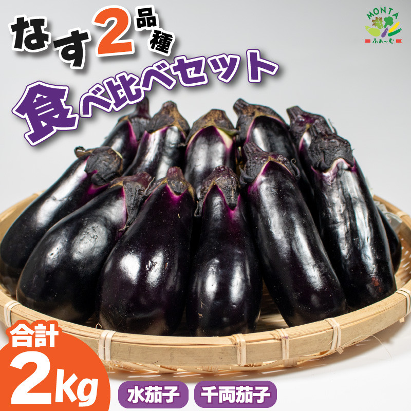 
野菜 ナス 水茄子 千両なす 約2kg 詰合せ セット 食べ比べ なすび 茄子 夏野菜 野菜 やさい 漬物 味噌汁 サラダ スープ カレー 麻婆豆腐 和食 洋食 中華 おかず おつまみ 惣菜 弁当 日用 ギフト 贈り物 プレゼント 焼肉 アウトドア BBQ 朝採れ 新鮮 産地直送 健康 美容 冷蔵 送料無料 徳島県 阿波市 MONTAふぁ～む
