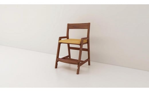 【開梱設置】高野木工 セレスト チェア ウォルナット 生地：CHART7キャメル【10年保証】