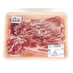 南部福来豚バラ肉 スライス(焼き肉用)500g【配送不可地域：離島】【1660860】