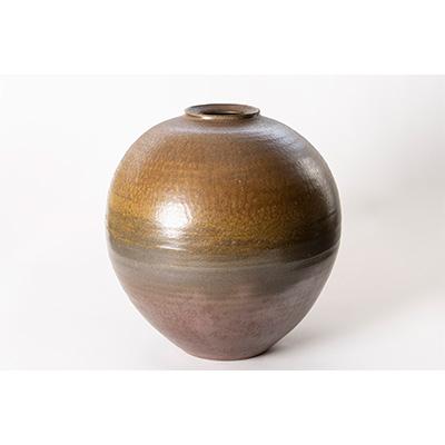ふるさと納税 備前市 備前焼　壺(縦長大)
