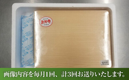 【全3回定期便】【数量限定】【GI認証】くまもとあか牛サーロインステーキ 約200g×3枚 / 菊陽町 あかうし 熊本県 肉 にく niku ブランド 旨み【有限会社 三協畜産】[BHAS066]