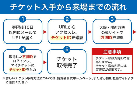 【門真市ふるさと納税】2025年 日本国際博覧会（大阪・関西万博）入場チケット＜夜間券／大人＞EXPO 2025