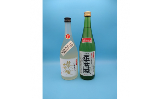 
＜藤岡地酒 松屋B＞手造りとうせん純米大吟醸+平井城純米吟醸　720ml 2本【1390218】
