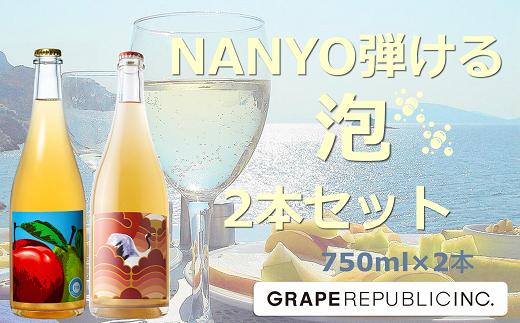 
NANYO弾ける泡セット 750ml × 2本 『(株)グレープリパブリック』 シードル 微発砲ワイン 山形県 南陽市 [2163]
