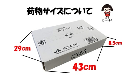 【パックごはん】 200g × 12個 お米 米 国産 保存食 備蓄 防災 小分け 手軽 簡単調理 白米 彩のかがやき パックご飯 ブランド米 長期保存 まとめ買い 送料無料 レトルト ご飯 JA 埼