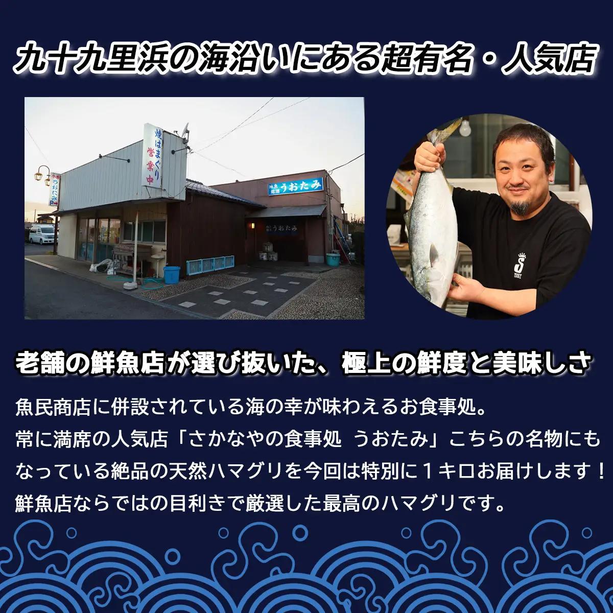 地元で50年続く鮮魚店が目利き！ 九十九里産 天然はまぐり 1kg SMBL001 千葉県 山武市 はまぐり ハマグリ 蛤