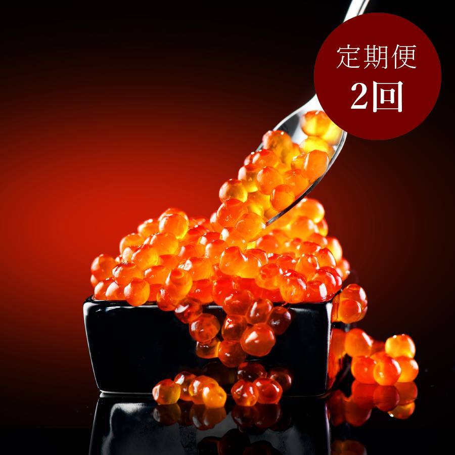 ＜広洋水産＞シラリカいくら（生いくら）1kg(250g×4)2回定期便