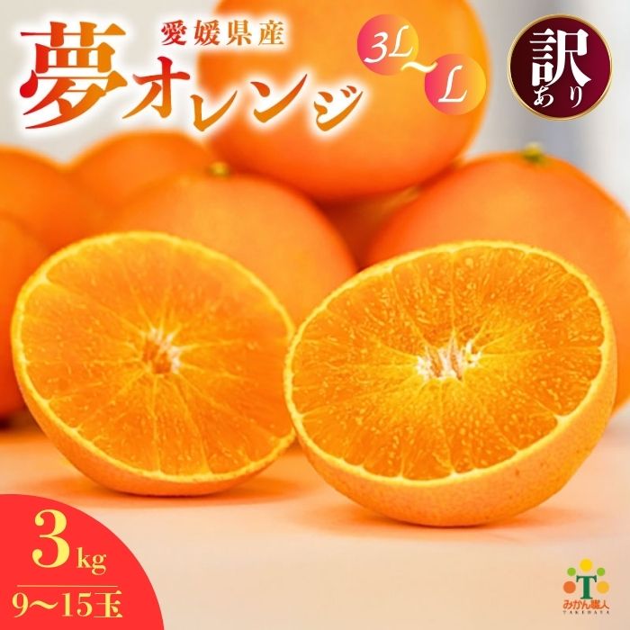 【先行予約】訳あり みかん職人の夢おれんじ 3kg 柑橘 果物 フルーツ 愛媛 みかん職人武田屋 オレンジ 蜜柑 愛果28号 愛媛果試第28号 まどんな 大小ミックスサイズ 甘い 甘さ みかん かんきつ 柑橘 冬 旬 食べごろ 農家 農家直送 農園 人気 みかん職人 武田屋 産直 みかん職人武田屋 愛媛県 愛南町