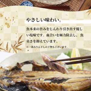 旬の魚 干物セット 贅沢詰合せ 4種～6種 日本海産