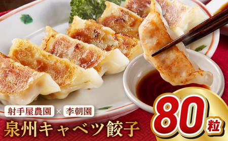【訳アリ】泉州キャベツ餃子80粒