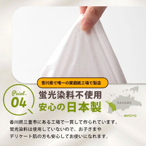 【ふるさと納税】 ティッシュ ティッシュペーパー 1箱150組/300枚 5箱×12パック 合計60箱  [ 常備品 生活用品 まとめ買い 蛍光染料不使用 日用品 日用雑貨 日用消耗品 ]  【配送不