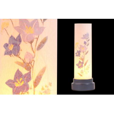 ふるさと納税 岐阜県 盆提灯 青い小花 コードレス LED |  | 02
