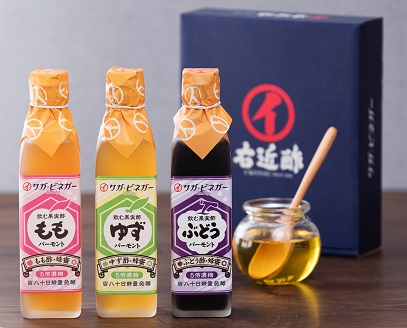 濃厚飲むフルーツ酢3本：B150-009