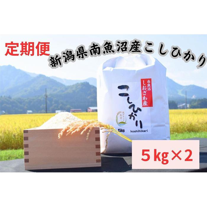 【ふるさと納税】【定期便】新潟県南魚沼市の豊かな自然が育んだ、極上のコシヒカリ　10キロ×3か月 | お米 こめ 白米 コシヒカリ 食品 人気 おすすめ 送料無料 魚沼 南魚沼 南魚沼市 新潟県産 新潟県 精米 産直 産地直送 お取り寄せ お楽しみ