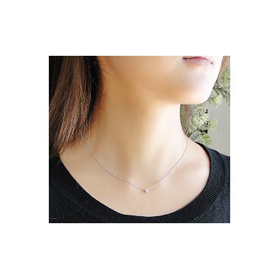 ふるさと納税 甲府市 HPt950【D SI EX H&C】ダイヤモンド0.1ctフクリンペンダント K027915-H |  | 03