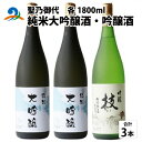 【ふるさと納税】聖乃御代 純米大吟醸酒・吟醸酒　3本セット | お酒 酒 南越前町 福井