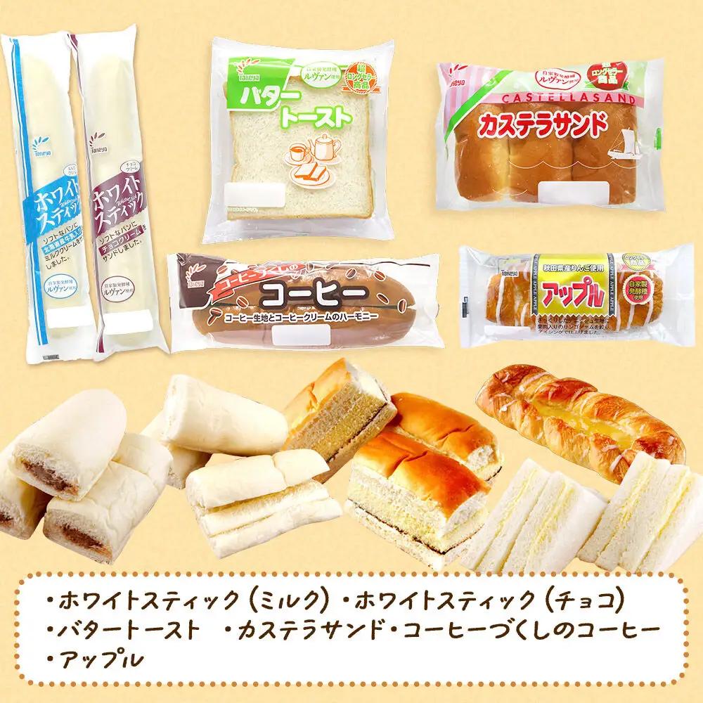 たけや製パン の 人気パン 詰め合わせ 秋田ふるさと満喫セット 10種各1個（合計10個） 菓子パン