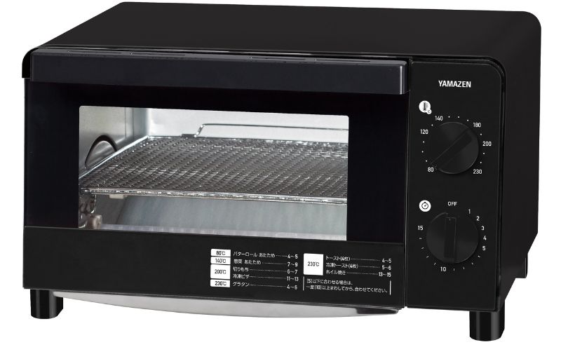 オーブントースター（4枚焼き/温度調節機能） YTC-FC123(B) 99750 F4N-2543