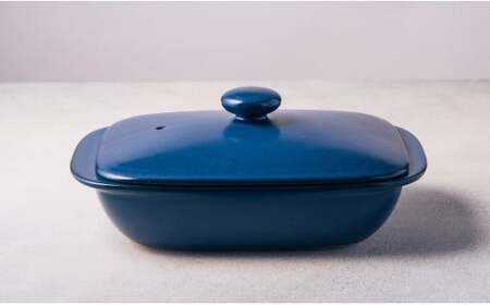 有田焼 5way plate ネイビー おしゃれな土鍋【まるぶん】 料理家 河瀬璃菜 コラボ 食器 調理器具 キッチン用品 A30-507